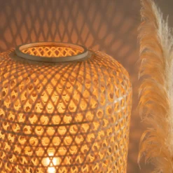 Reid Bamboo Floor Lamp -None || EGLO || Energizer Sales 12891604 4994920556038885