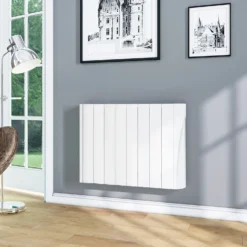 TCP Wall Mounted Oil Filled Radiator With Smart Features In White - 1000W 10 TCP Wall Mounted Oil Filled Radiator With Smart Features In White - 1000W -None || EGLO || Energizer Sales 12892563 5604846118963658