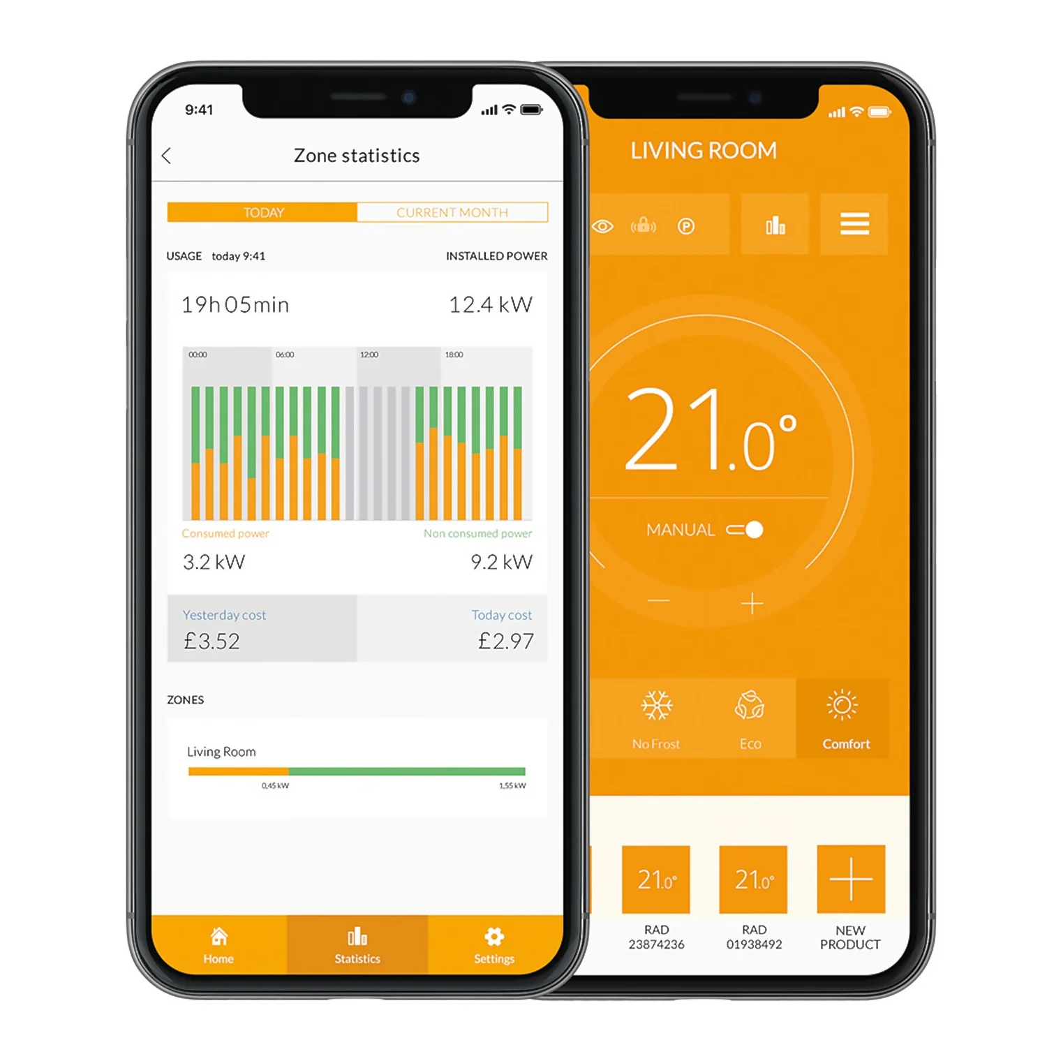 TCP Wall Mounted Oil Filled Radiator With Smart Features In White - 500W 6 TCP Wall Mounted Oil Filled Radiator With Smart Features In White - 500W - Image 6