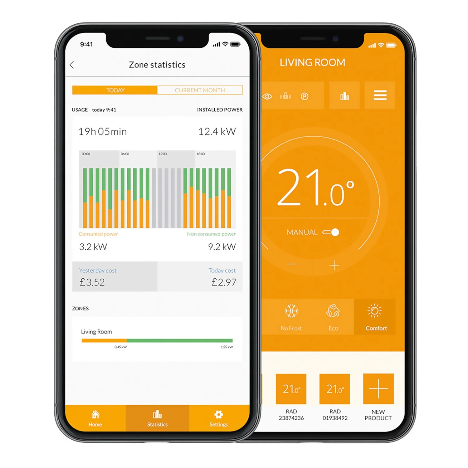 TCP Wall Mounted Oil Filled Radiator With Smart Features In White - 1500W 6 TCP Wall Mounted Oil Filled Radiator With Smart Features In White - 1500W - Image 6