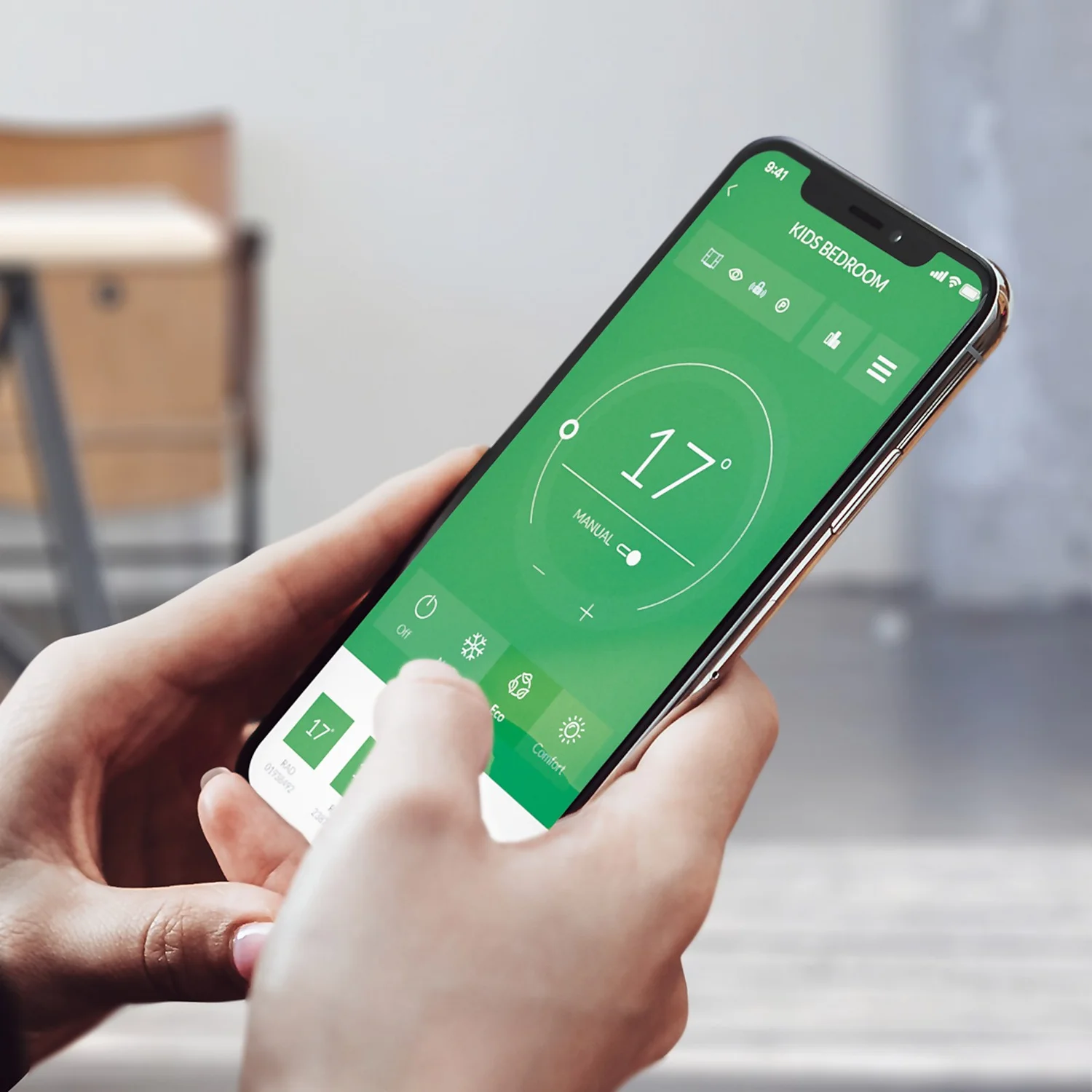 TCP Wall Mounted Oil Filled Radiator With Smart Features In White - 1500W 8 TCP Wall Mounted Oil Filled Radiator With Smart Features In White - 1500W - Image 8