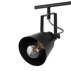 Abigail 2 Lamp Spotlight Bar - Black 8 Abigail 2 Lamp Spotlight Bar - Black -None || EGLO || Energizer Sales 12909851 7094845849335790