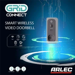 Arlec Orion Smart Wireless Video Doorbell With USB Chime Unit -None || EGLO || Energizer Sales 12941196 1404857405771312