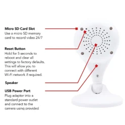 Arlec Orion Smart Indoor Security Camera With Grid Connect -None || EGLO || Energizer Sales 12941197 1654857405805962