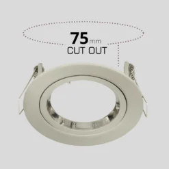Gu10 Single Fixed Downlight - Brushed Nickel 8 Gu10 Single Fixed Downlight - Brushed Nickel -None || EGLO || Energizer Sales 13031813 1094860685029135