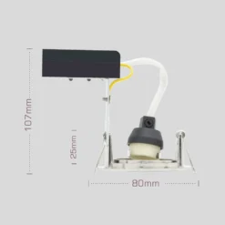 Gu10 Single Fixed Downlight - Brushed Nickel 7 Gu10 Single Fixed Downlight - Brushed Nickel -None || EGLO || Energizer Sales 13031813 1924860685009974