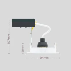 3 Pack Adjustable Downlights - White Finish -None || EGLO || Energizer Sales 13031816 1694860685016262