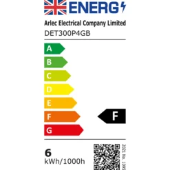 7W Dimmable Tri-Colour Pack Of 4 LED Downlights -None || EGLO || Energizer Sales 13031819 5465029411318167