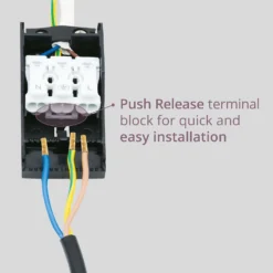 Fixed Fire Rated IP65 Single Downlight - Brushed Nickel -None || EGLO || Energizer Sales 13031822 1354860685046682