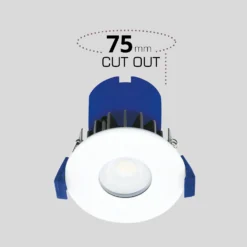 Fixed Fire Rated IP65 LED 5 Pack Downlights - White 7 Fixed Fire Rated IP65 LED 5 Pack Downlights - White -None || EGLO || Energizer Sales 13031827 1134861149571902