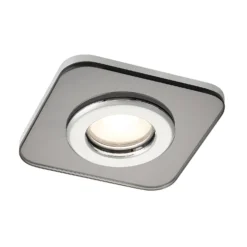 Bathstore Triotone Square Smoked Glass Downlight