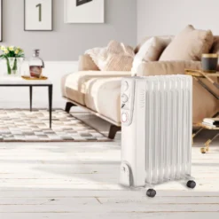 Arlec Electric Oil Filled Heater Free Standing In White - 2000W 7 Arlec Electric Oil Filled Heater Free Standing In White - 2000W -None || EGLO || Energizer Sales 13104425 8284902407592660