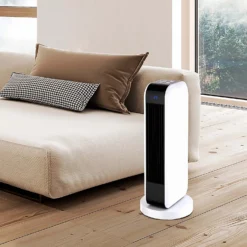 Arlec Electric Tower Heater Ceramic In White & Black - 2000W 6 Arlec Electric Tower Heater Ceramic In White & Black - 2000W -None || EGLO || Energizer Sales 13104426 1094902407574042