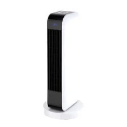 Arlec Electric Tower Heater Ceramic In White & Black - 2000W