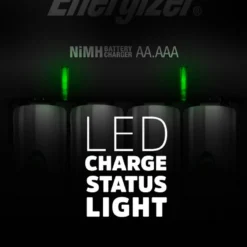Energizer Recharge USB Base Charger For AA And AAA Batteries (4 AA Batteries Included) 13 Energizer Recharge USB Base Charger For AA And AAA Batteries (4 AA Batteries Included) -None || EGLO || Energizer Sales 13107848 3854930946823939