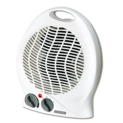 Stylec Electric Fan Heater With Upright Design In White - 2000W