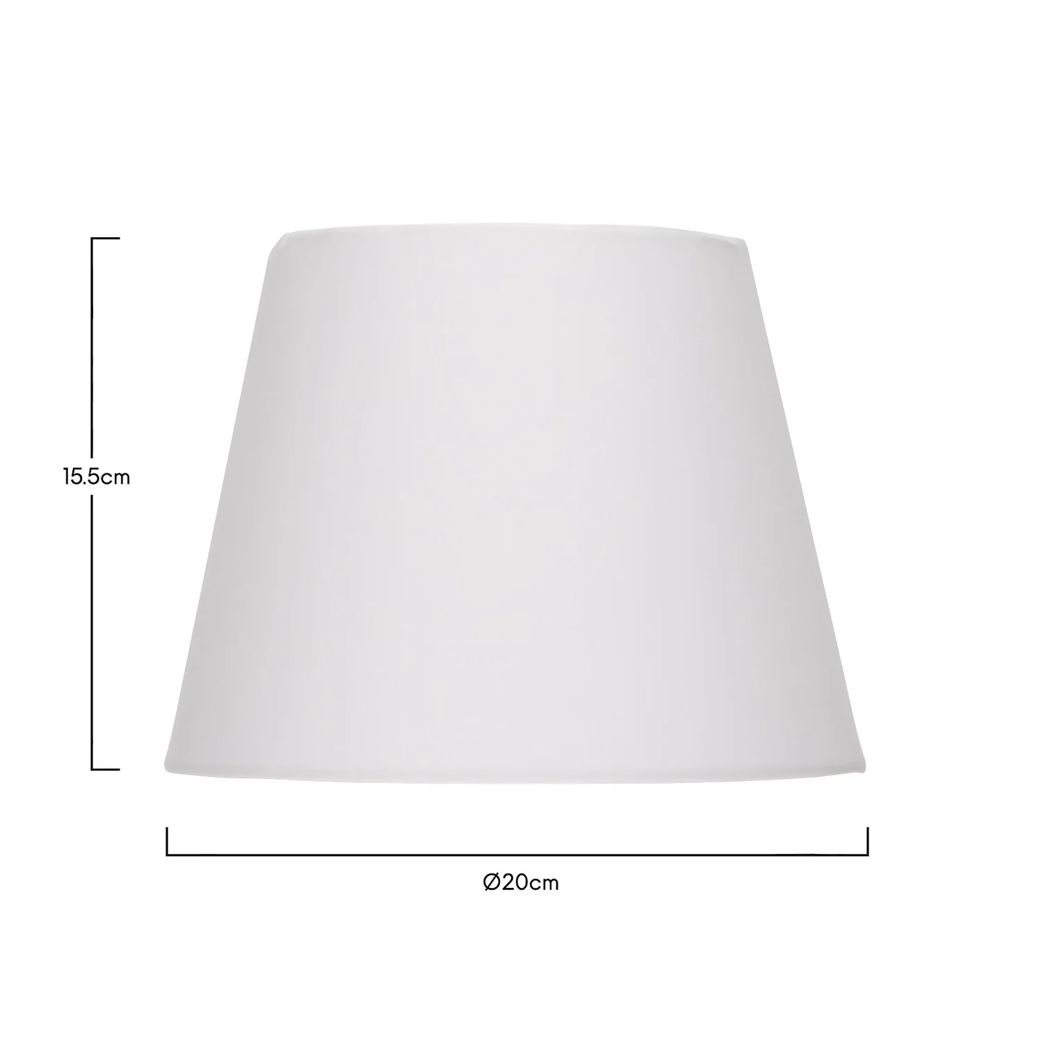 Clyde Natural Taper Shade - 20cm 5 Clyde Natural Taper Shade - 20cm - Image 5