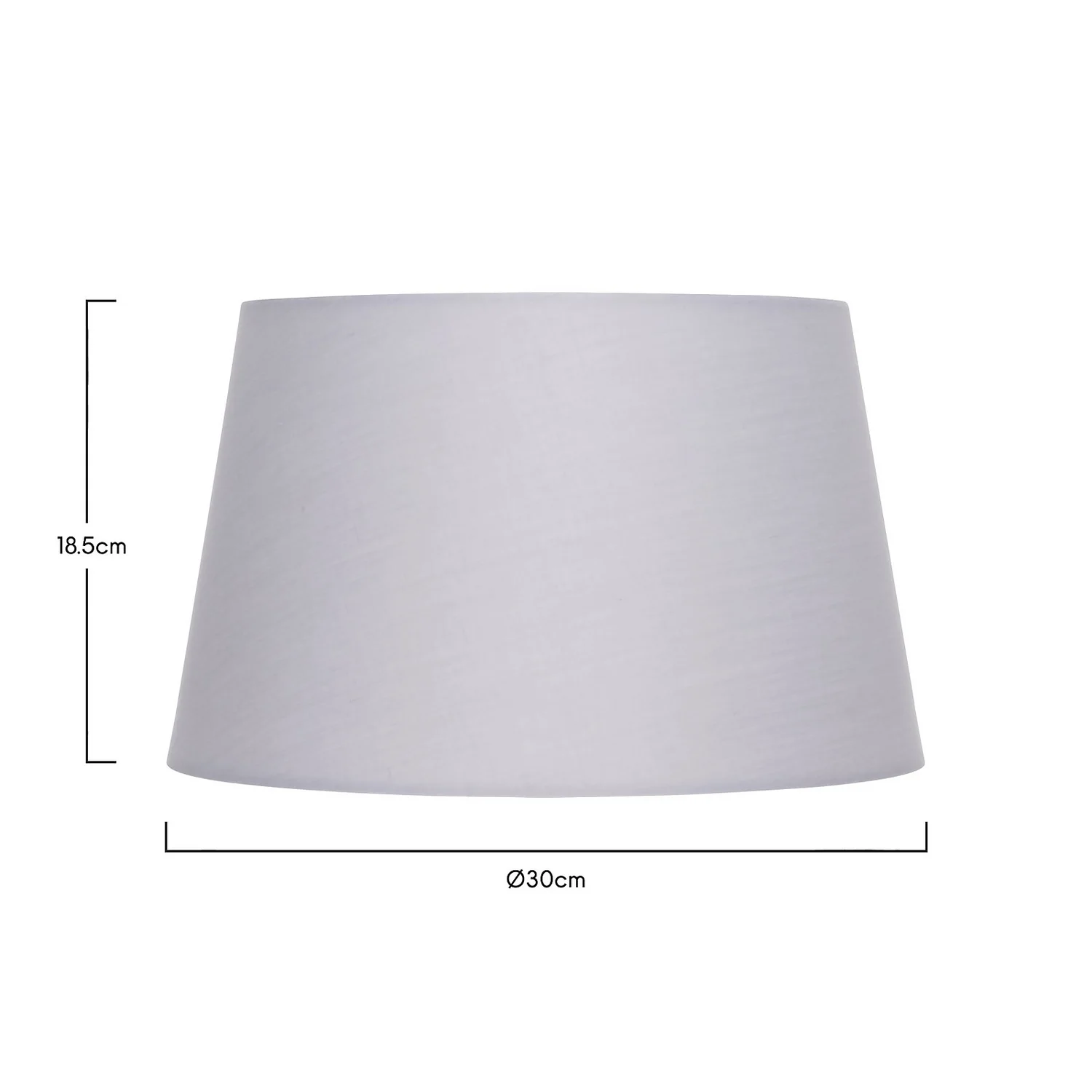 Clyde Grey Taper Shade - 30cm 4 Clyde Grey Taper Shade - 30cm - Image 4