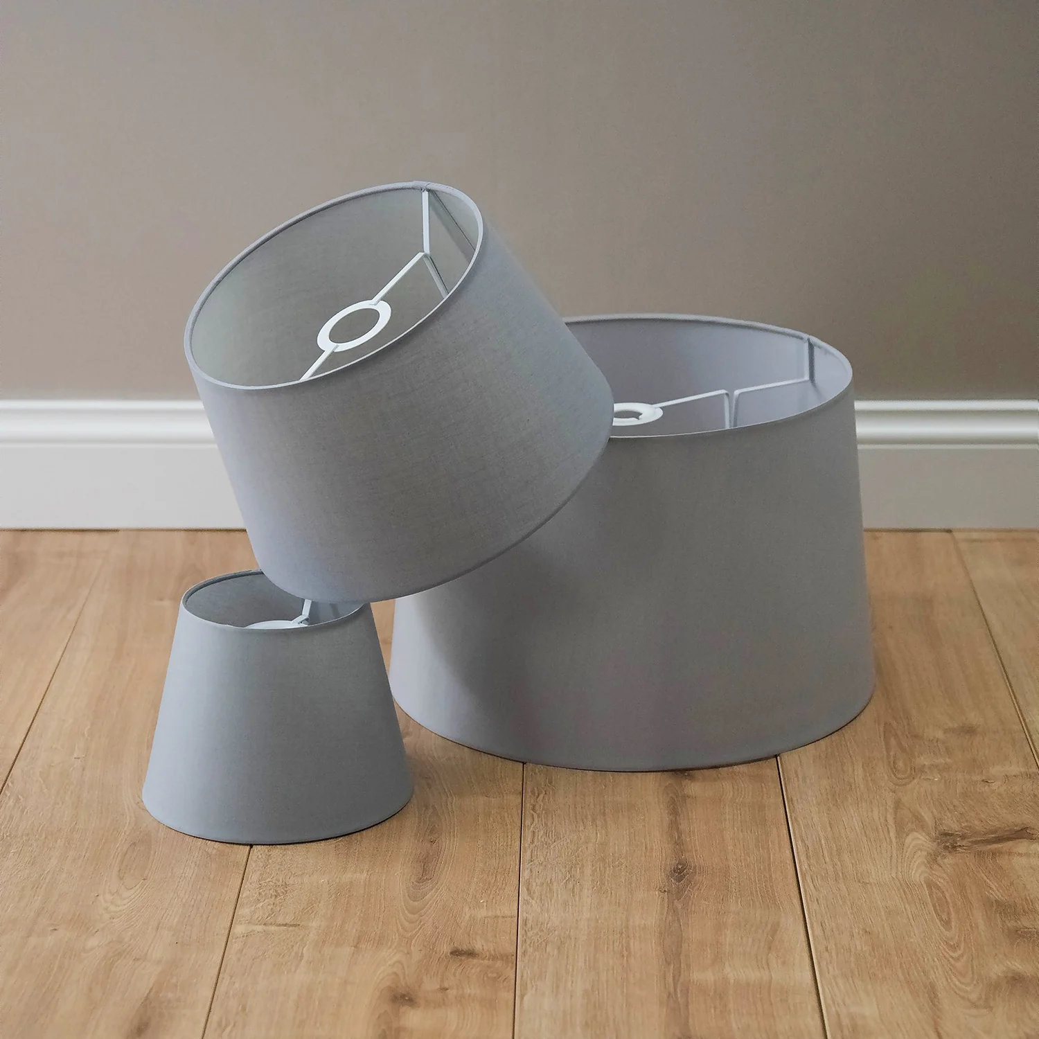 Clyde Grey Taper Shade - 30cm 6 Clyde Grey Taper Shade - 30cm - Image 6