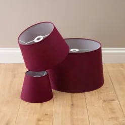 Clyde Plum Taper Shade - 30cm 11 Clyde Plum Taper Shade - 30cm -None || EGLO || Energizer Sales 13139374 1424920559856646