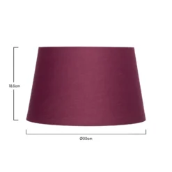 Clyde Plum Taper Shade - 30cm 9 Clyde Plum Taper Shade - 30cm -None || EGLO || Energizer Sales 13139374 6364900552382859
