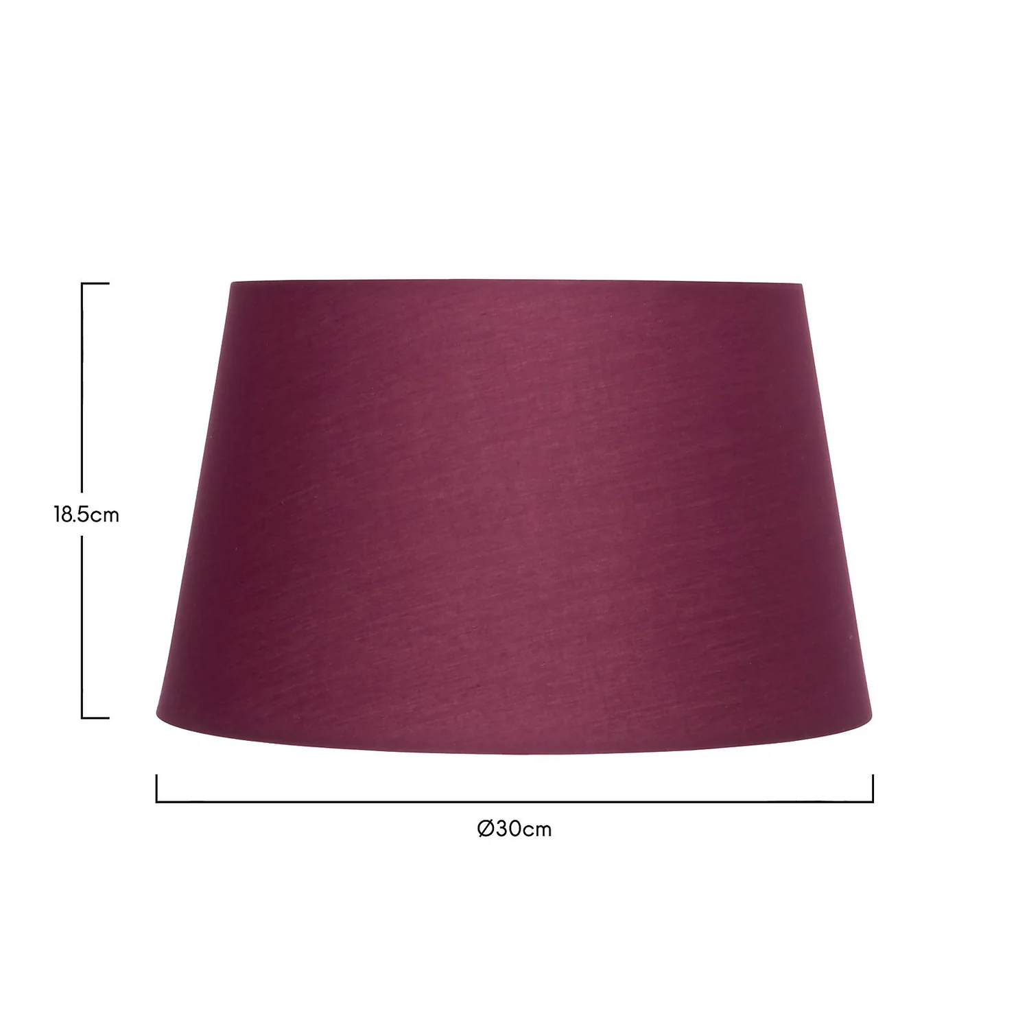 Clyde Plum Taper Shade - 30cm 4 Clyde Plum Taper Shade - 30cm - Image 4