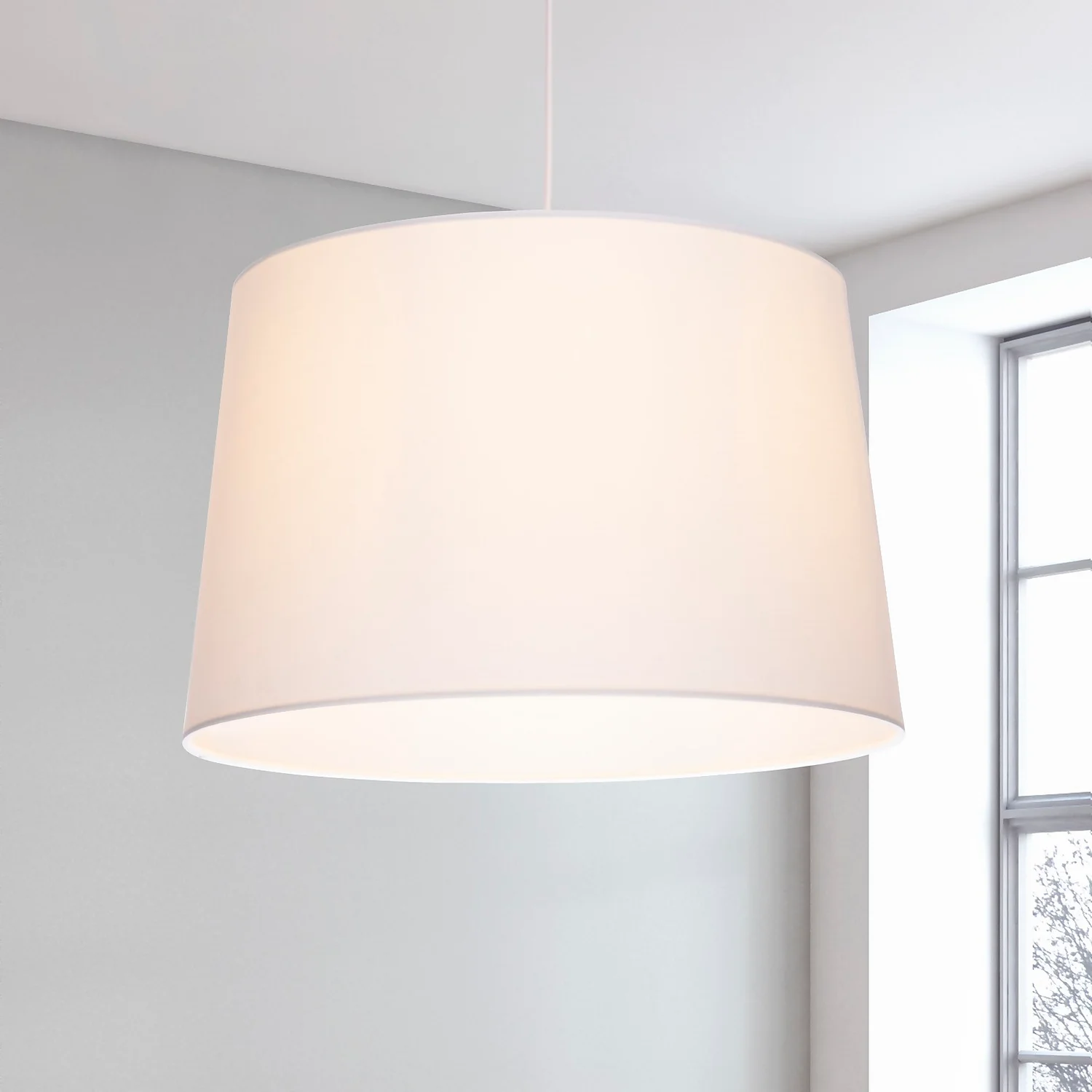 Clyde Natural Taper Shade - 40cm 1 Clyde Natural Taper Shade - 40cm