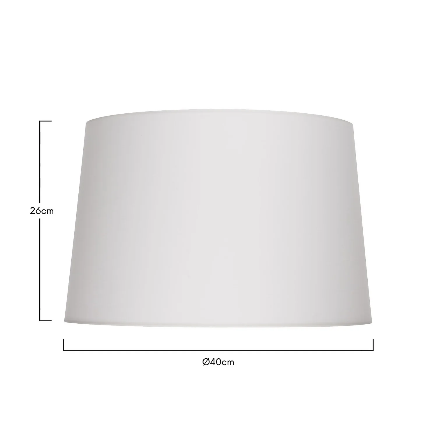 Clyde Natural Taper Shade - 40cm 5 Clyde Natural Taper Shade - 40cm - Image 5