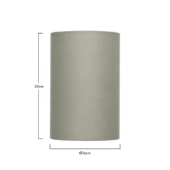 Clyde Sage Cylinder Shade - 16cm 12 Clyde Sage Cylinder Shade - 16cm -None || EGLO || Energizer Sales 13139380 6824900551388908