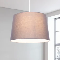 Clyde Charcoal Taper Shade - 40cm