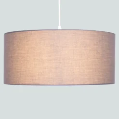 Clyde Charcoal Drum Shade With Diffuser - 45cm -None || EGLO || Energizer Sales 13139382 1464900551312186