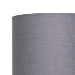 Clyde Charcoal Cylinder Shade - 16cm 9 Clyde Charcoal Cylinder Shade - 16cm -None || EGLO || Energizer Sales 13139383 1524900551072516