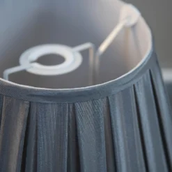 Raye Dove Pleated Taper Silk Shade - 20cm -None || EGLO || Energizer Sales 13139384 1904944148016361