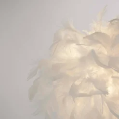 Hattie Feather Table Lamp - White -None || EGLO || Energizer Sales 13157965 5394911166901643