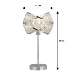 Dita 2 Band Chrome Table Lamp -None || EGLO || Energizer Sales 13157966 1984936869612018