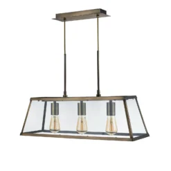 Bellevue 3 Light Industrial Pendant - Brass 6 Bellevue 3 Light Industrial Pendant - Brass -None || EGLO || Energizer Sales 13157973 1944976282935032