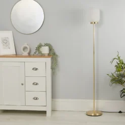 Pearl Frosted Floor Lamp - White -None || EGLO || Energizer Sales 13177660 6185042042644854