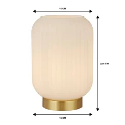 Pearl Frosted Table Lamp - White -None || EGLO || Energizer Sales 13177663 7214958397070101