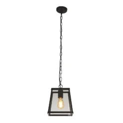 Bellevue 1 Light Industrial Pendant - Black -None || EGLO || Energizer Sales 13177664 3344976242650339