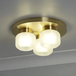 Pearl Frosted 3 Light Flush Ceiling Light -None || EGLO || Energizer Sales 13177665 2025007611905359