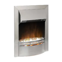 Dimplex Dakota Optiflame Electric Fire With Inset Fitting - Stainless Steel -None || EGLO || Energizer Sales 13189587 2084880871991377