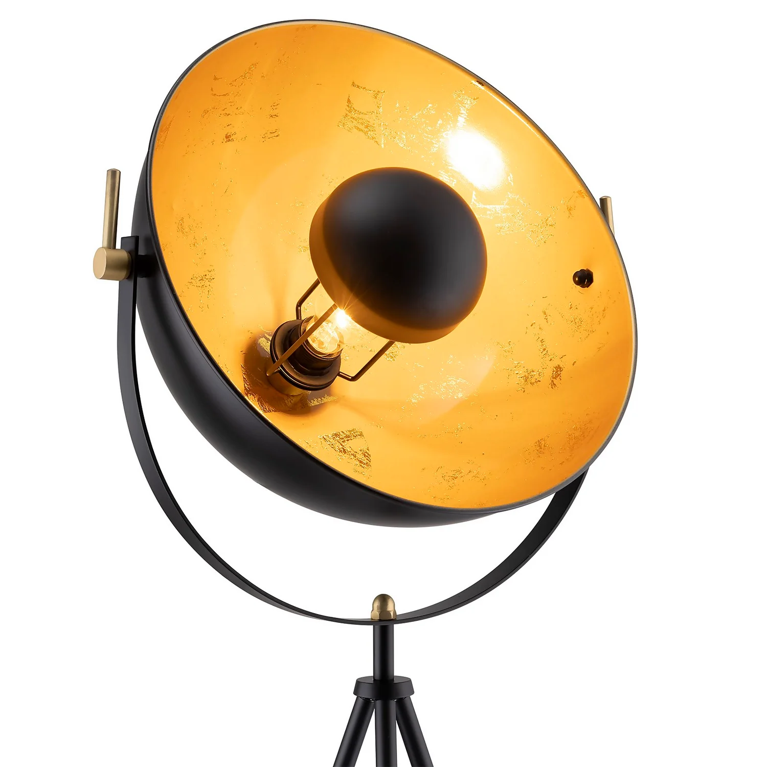 Kennedy Black & Gold Floor Lamp 3 Kennedy Black & Gold Floor Lamp - Image 3