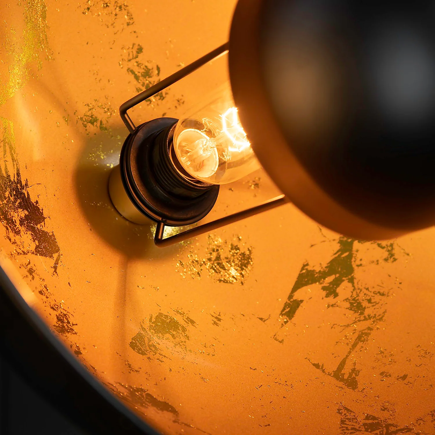 Kennedy Black & Gold Floor Lamp 8 Kennedy Black & Gold Floor Lamp - Image 8