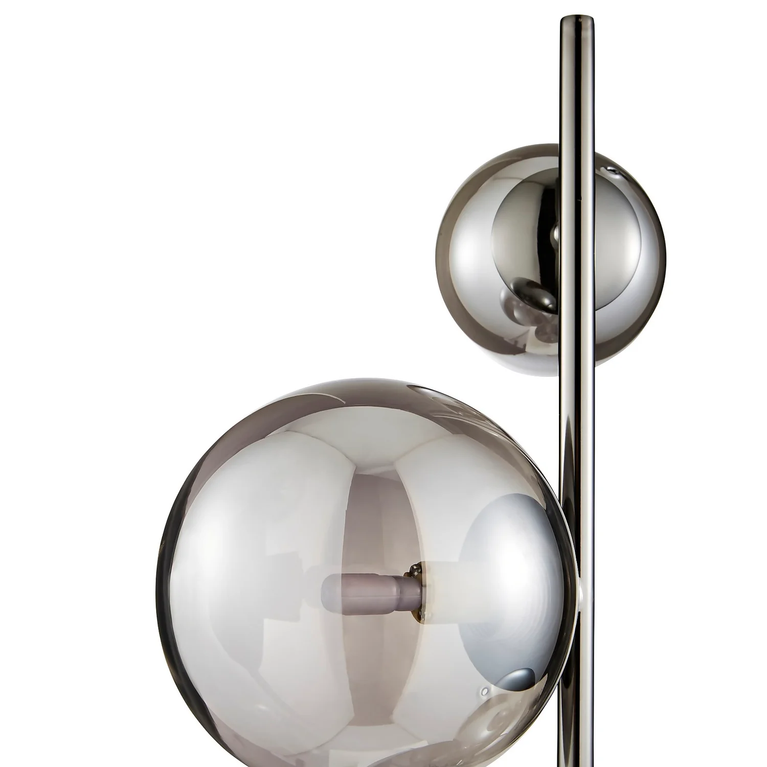 Orb II 3 Light Table Lamp - Black Chrome Smoke 4 Orb II 3 Light Table Lamp - Black Chrome Smoke - Image 4