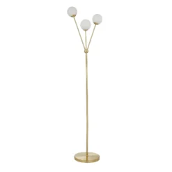 Orb 3 Light Floor Lamp - Brass & Opal 8 Orb 3 Light Floor Lamp - Brass & Opal -None || EGLO || Energizer Sales 13208308 5914896912993144