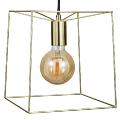 Edge 1 Light Pendant - Polished Brass -None || EGLO || Energizer Sales 13208312 1454896913234020