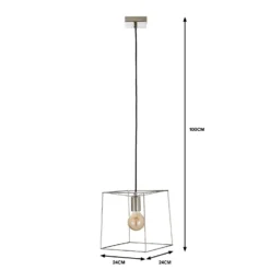 Edge 1 Light Pendant - Polished Brass -None || EGLO || Energizer Sales 13208312 8314909895190744