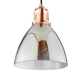 Decan Pendant - Smoke & Copper -None || EGLO || Energizer Sales 13208327 1714896913389138