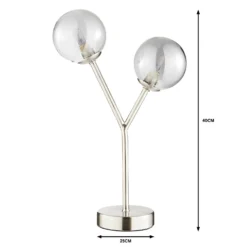 Orb 2 Light Table Lamp - Nickel Smoke -None || EGLO || Energizer Sales 13208328 1794909895331888