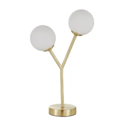 Orb 2 Light Table Lamp - Brass & Opal -None || EGLO || Energizer Sales 13208335 3214896913551828